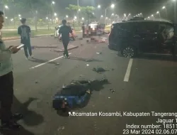 Polres Metro Tangerang Kota Tangani Lakalantas di Jembatan Tokyo PIK 2 di Kosambi, 2 Tewas 3 Luka-Luka
