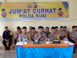 Jumat Curhat Polda Riau Kembali di Gelar Jelang Bulan Suci Ramadhan