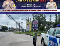 Patroli Siang Satgas Preventif Polres Kuansing Dalam Rangka Operasi Keselamatan Lancang Kuning 2024