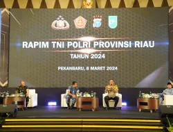 Polda Riau Gelar Rapim TNI-Polri Tahun 2024