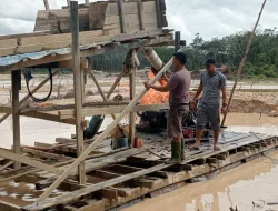 Polsek Benai Lakukan Operasi Penertiban PETI di Desa Gunung Kesiangan