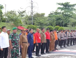 Antisipasi Karhutlah Kapolres bersama Bupati Pelalawan Pimpin Apel Siaga Penanganan Karhutla Tahun 2024