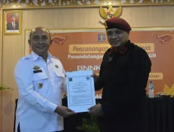 WUJUDKAN RUTAN BERSINAR, RUTAN BANGIL KANWIL KEMENKUMHAM JATIM GELAR PENANDATANGANAN KERJASAMA P4GN DENGAN BNNK PASURUAN