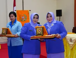 Ketua Harian Dharma Pertiwi Pusat Pimpin Sertijab Kasi Penerangan dan Redaksi