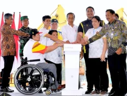 Presiden Jokowi Resmikan Awal Pembangunan Pusat Pelatihan Paralimpiade di Karanganyar