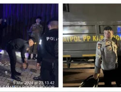 Polres Bogor Kembali Laksanakan Kegiatan Rutin Yang Ditingkatkan Dalam Rangka Menjaga Kamtibmas Di Wilayah Kabupaten Bogor