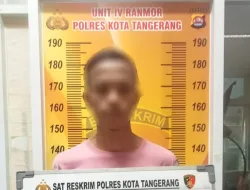 Dalam Hitungan Jam, Unit Ranmor Polresta Tangerang Tangkap Pelaku Curanmor
