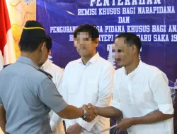 4 Warga Binaan Pemasyarakatan Lapas Pemuda Tangerang, Terima SK Remisi Hari Raya Nyepi Tahun 2024