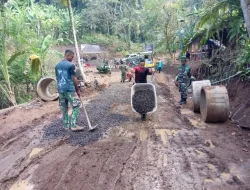 Sasaran Fisik TMMD Kodim 1623/Karangasem Secara Perlahan Mendekati Rampung