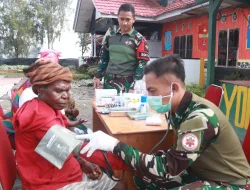 Layanan Kesehatan Halo Doc Satgas 330, Dari Tri Dharma Untuk Warga Intan Jaya