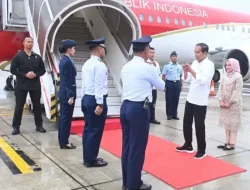 Presiden Jokowi Didampingi Ibu Iriana Bertolak ke Deli Serdang, Sumatera Utara