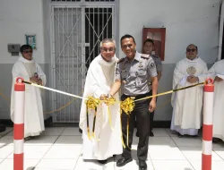 Tingkatkan Layanan Pembinaan, Lapas Pemuda Tangerang Resmikan Taman Doa dan Devosi Tri Hati Suci Yesus Maria Yusuf