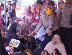 Kapolres Metro Jakut ‘Minggu Kasih’ di Rumah Quran Disabilitas Cilincing