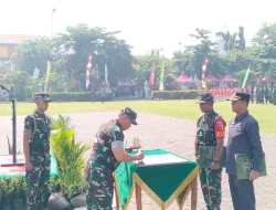 Rutan Bangil Kanwil Kemenkumhan Jatim Menghadiri Upacara Penutupan TNI Manunggal Membangun Desa (TMMD)  ke 119 Tahun 2024
