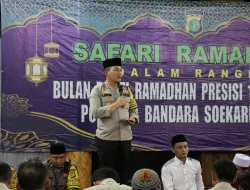 Polresta Bandara Soekarno-Hatta Gelar Safari Ramadhan