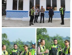 Kapolres Sukabumi Cek Kontrol Sarpras Infrastruktur Jalan, Guna memastikan Keselamatan Masyarakat Pada Arus Mudik Idhul Fitri 1445 H