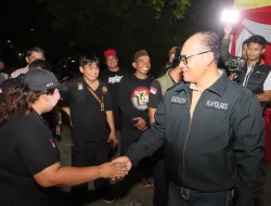 Kapolres Metro Jakut Cek Pos Pantau Satgas Anti Tawuran Dalam Rangka Cipta Situasi Kamtibmas Bulan Suci Ramadhan