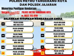 Mudik 2024 Aman dan Nyaman, Polres Metro Tangerang Kota Buka Layanan Penitipan Kendaraan Gratis