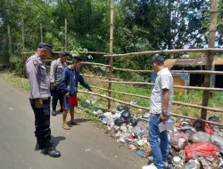 Polsek Caringin Bersama Team INAFIS Polres Bogor Cek Olah TKP Lokasi Penemuan Bayi