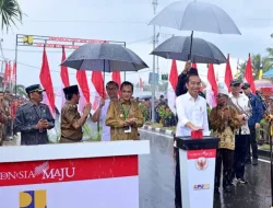 Resmikan Inpres Jalan Daerah di Sulteng: Komitmen Presiden Jokowi Untuk Infrastruktur Merata