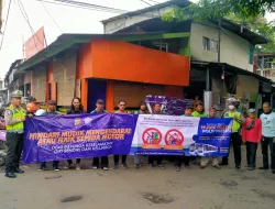 Satlantas Jakarta Barat Gencar Lakukan Edukasi Keselamatan Jelang Idul Fitri 1445 H