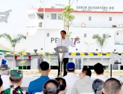 Presiden Jokowi Resmikan Rehabilitasi Pelabuhan Wani dan Pantoloan Provinsi Sulteng