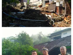 6 Unit Rumah di Bantargadung Ambruk, Diduga Akibat Pergerakan Tanah
