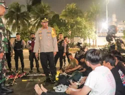 Operasi Cipkon di Bulan Suci Ramadhan Bersama 4 Pilar Jaktim Amankan Remaja Yang Akan Tawuran