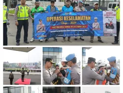 Polres Metro Tangerang Kota Awali Operasi Keselamatan Jaya 2024 dengan Apel Gelar Pasukan, Ini Sasarannya