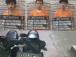 Kanit Reskrim Polsek Percut Sei Tuan AKP Japri Simamora S.H,.M.H. : “Kerja Keras Anggota Berhasil Ciduk Tiga Pelaku Curanmor Yang Sangat Meresahkan Masyarakat”