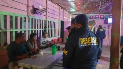 Jelang Bulan Ramadhan 1445 H, Polres Pelalawan Gelar Patroli Tempat Hiburan dan Keramaian