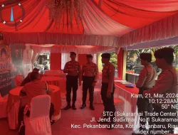 Dalam Rangka OTR LK 2024, Satgas Preventif Subsatgas Obvit Patroli Dialogis dan Strong Point