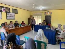 Tindak Lanjuti Pembangunan Zona Integritas, Kabag Ren Polres Kampar Kunjungi Polsek XIII Koto Kampar