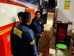 Pastikan stok dan Distribusi BBM Berjalan Lancar, Satreskrim Polres Pelalawan Lakukan Pengecekan Ketersediaan BBM di SPBU di Wilayah Kabupaten Pelalawan