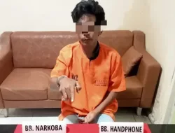 Warga Kumantan Ditangkap Satnarkoba Saat mengantongi Narkoba