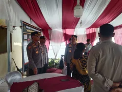 Kapos Pam Simpang Bingung Sambut Kedatangan Irwasda Polda Riau
