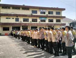 Kapolresta Pekanbaru Cek Kesiapan Personil Terlibat Pengamanan Kegiatan APEKSI dan BBI/BBWI