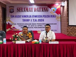 Pembukaan Audit Kinerja Itwasda Polda Riau Tahap I TA 2024, Aspek Perencanaan dan Pengorganisasian