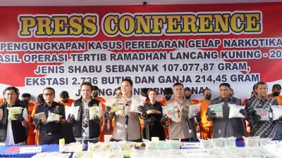 Kapolda Riau: Saya Perintahkan Sikat Semua Kampung Narkoba