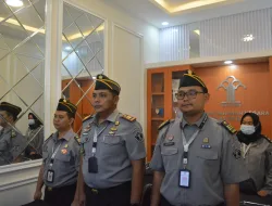 Sambut Lebaran, Rutan Bangil Kanwil Kemenkumham Jatim Ikuti Zoom Apel Kesiapan Pengamanan Hari Raya Idul Fitri 1445 H/2024 M