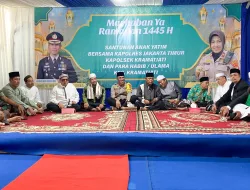 Kapolres Metro Jaktim Bersama Ulama Pererat Silaturahmi Dengan Buka Puasa Bersama