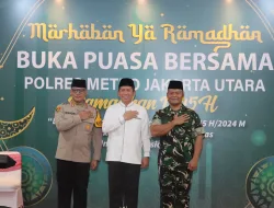 Eratkan Sinergitas, Polres Ajak Forkopimko Jakut Buka Puasa Bareng