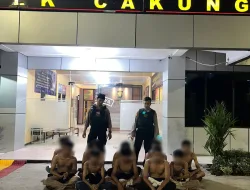 Tim TP3 Polres Metro Jakarta Timur Amankan Puluhan Remaja Yang Melakukan SOTR
