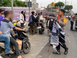 Konvoi Buka/Takjil On The Road, Sejumlah Pelajar Diamankan Petugas Pos Pam Polsek Metro Tamansari