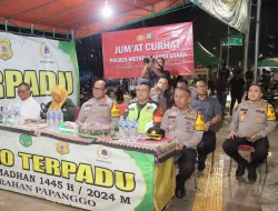 Jumat Curhat di Tanjung Priok Kapolres Ingatkan Jaga Rumsong