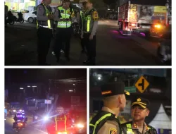 Antisipasi Kemacetan Di Jalur Utara, Polres Sukabumi Berlakukan Sistim One Way
