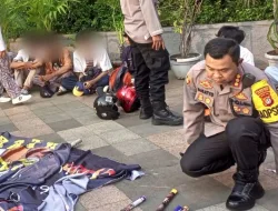 Gencarkan Patroli 109 Remaja Diamankan Di Polsektro Tanah Abang Saat Konvoi Berdalih Bagi Takjil