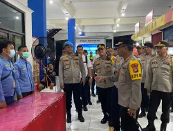 Kapolres Metro Jakarta Timur cek Pos Pengamanan dan Posyan Dalam Mudik Lebaran 2024