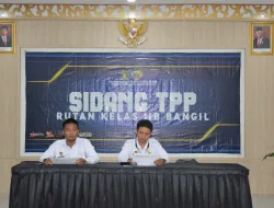 Pastikan Pembinaan Berjalan, Rutan Bangil Kanwil Kemenkumham Jatim Laksanakan Sidang TPP Periode April