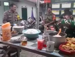 Bhabinkamtibmas Wilayah Hukum Polsek Parungpanjang Sambang Mako Ramil 2123 Parungpanjang – Tenjo Intensifkan Komunikasi Bersinergi Dengan Giat Buka Puasa Bersama